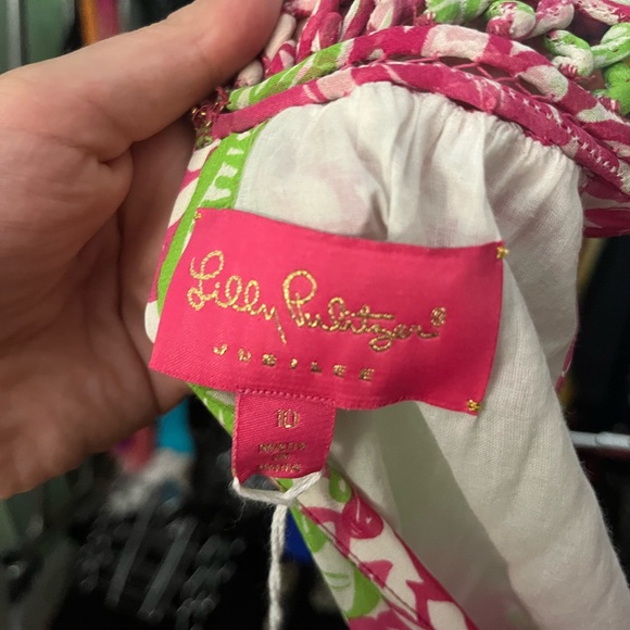 Lilly Pulitzer Jubilee Maxi Full Length Dress Size 10 - Picture 5 of 5